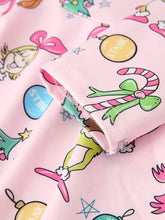 Load image into Gallery viewer, Pink Grinch Dress - Kids
