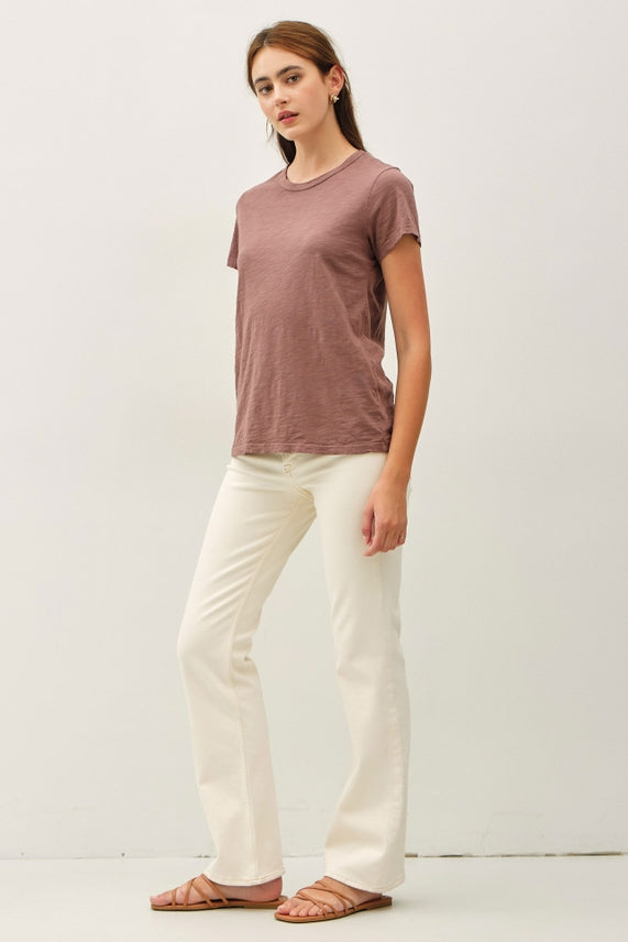 Cocoa Slub Tee