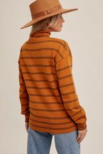 Load image into Gallery viewer, Pumpkin Stripe Sweater
