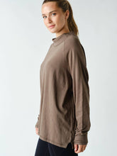 Load image into Gallery viewer, Pima Cotton Mock Neck Top
