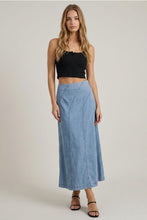 Load image into Gallery viewer, Denim Maxi Skirt

