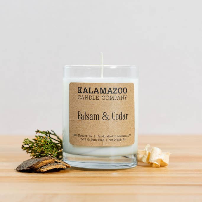 Kalamazoo Candle Jar