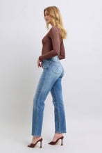 Load image into Gallery viewer, Heather Straight Thermal Denim 82632
