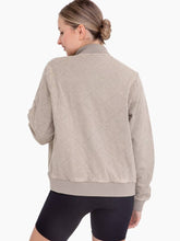 Load image into Gallery viewer, Taupe Quilted Jacket

