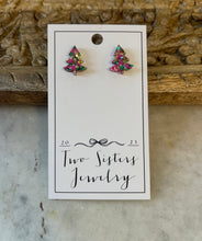 Load image into Gallery viewer, Two Sisters Holiday Earrings
