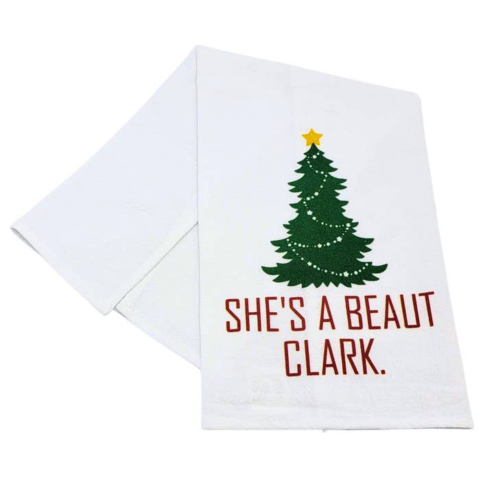 She's a Beaut Clark! Tea Towel