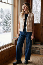 Load image into Gallery viewer, Cream Fur Vest
