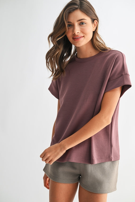 Dusty Rose Modal Tee