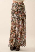 Load image into Gallery viewer, Floral Inverted Seam Skirt
