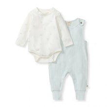 Load image into Gallery viewer, Blue Origami Jumpsuit Set - Baby
