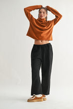 Load image into Gallery viewer, Black Barrel Sweatpants
