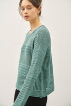 Load image into Gallery viewer, Jade Crochet Sweater

