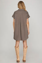 Load image into Gallery viewer, Mocha Suede Dress
