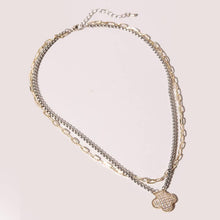 Load image into Gallery viewer, Layered Clover Necklace
