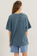 Load image into Gallery viewer, Grey Oversized Cotton Tee
