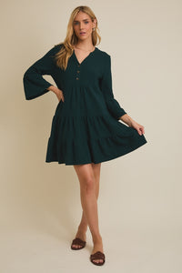 Hunter Tiered Mini Dress