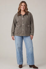 Load image into Gallery viewer, Ash Brown Barn Jacket - Plus
