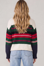 Load image into Gallery viewer, Cream Wide Stripe Sweater
