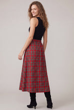 Load image into Gallery viewer, Red Plaid Skirt
