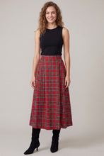 Load image into Gallery viewer, Red Plaid Skirt
