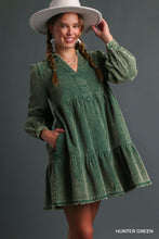 Load image into Gallery viewer, Hunter Washed Corduroy Dress
