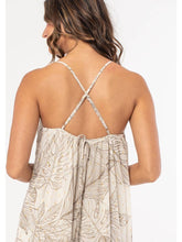 Load image into Gallery viewer, Lovestitch Natural Chiffon Cross Back Dress
