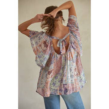 Load image into Gallery viewer, By Together Coral Patchwork Top
