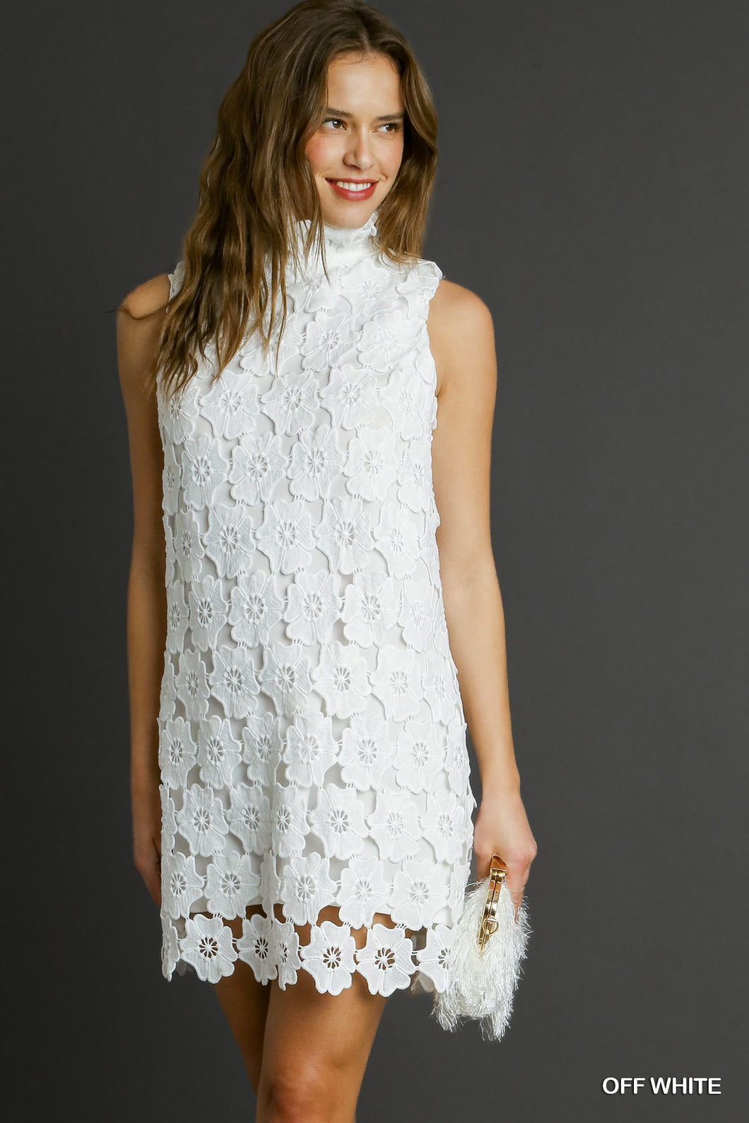 Umgee Off White Lace Overlay Dress Adorn Boutique MI Umgee Off White Lace Overlay Dress Adorn Boutique MI