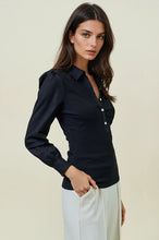 Load image into Gallery viewer, Western Black Top
