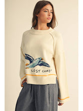 Load image into Gallery viewer, Cream Lost Coast Seagull Sweate
