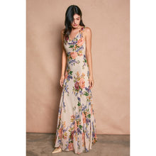 Load image into Gallery viewer, Delicate Affair Cowl Neck Godet Maxi
