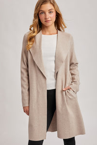 Oatmeal Long Cardigan
