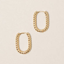 Load image into Gallery viewer, Twisted Dipped U-Hoops
