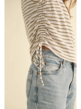 Load image into Gallery viewer, Tan Drawstring Tank
