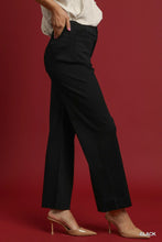 Load image into Gallery viewer, Black Patch Pocket Pants
