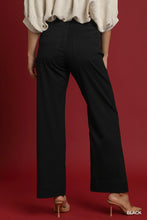 Load image into Gallery viewer, Black Patch Pocket Pants
