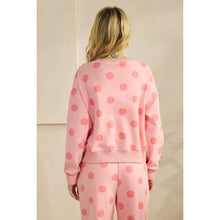 Load image into Gallery viewer, Pink Polka Dot Sweatshirt

