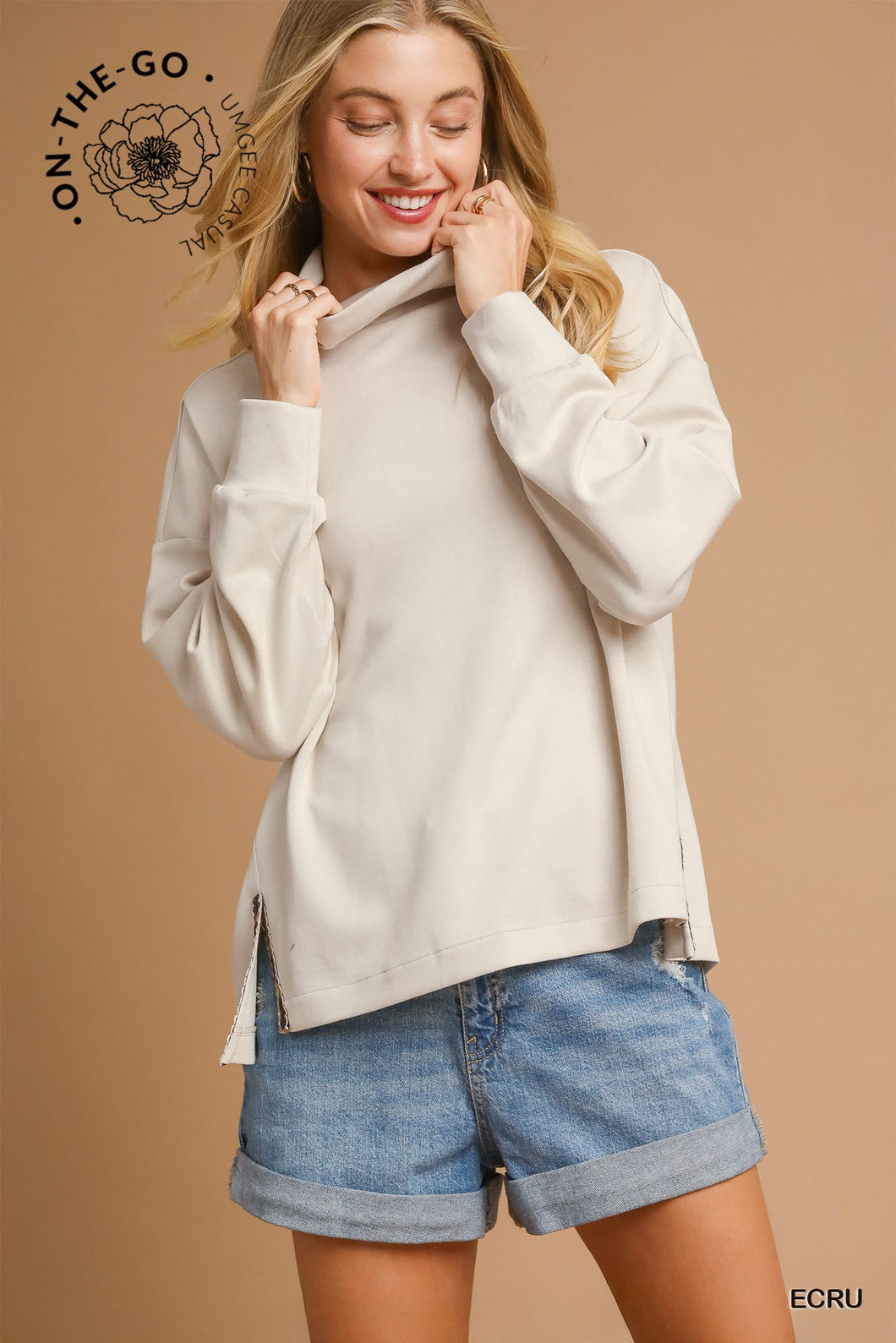 Ecru Luxe Turtleneck
