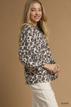 Load image into Gallery viewer, Grey Leopard Top
