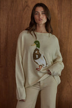 Load image into Gallery viewer, Cream Duck Sweater
