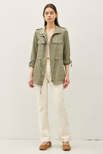 Load image into Gallery viewer, Be Cool Sage Utility Jacket
