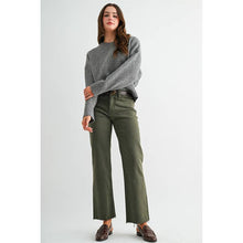 Load image into Gallery viewer, Mica Moss High Rise Straight Denim
