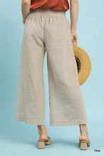 Load image into Gallery viewer, Umgee Tan Wide Leg Pants
