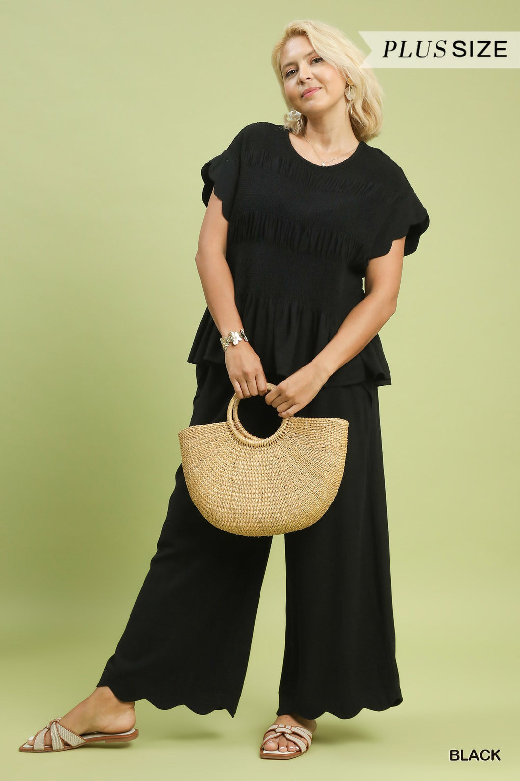 plus size linen dress pants Women's Plus Size Linen Pants  High Rise Wide-Leg Pants XL