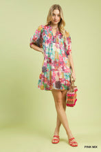 Load image into Gallery viewer, Umgee Watercolor Babydoll Dress
