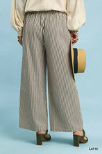Load image into Gallery viewer, Latte + Black Stripe Pants
