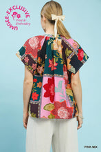 Load image into Gallery viewer, Umgee Bold Patchwork Top

