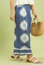 Load image into Gallery viewer, Umgee Denim Blue Abstract Pants
