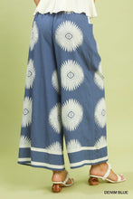 Load image into Gallery viewer, Umgee Denim Blue Abstract Pants
