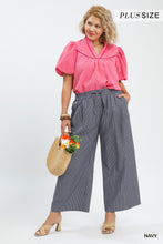 Load image into Gallery viewer, Navy Stripe Pants
